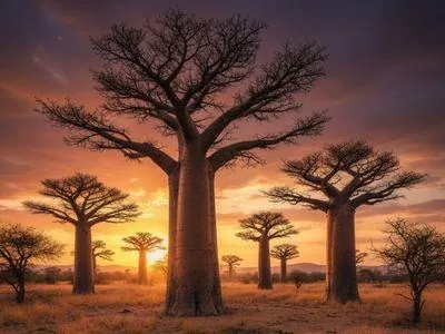 Ancient Baobab Trees